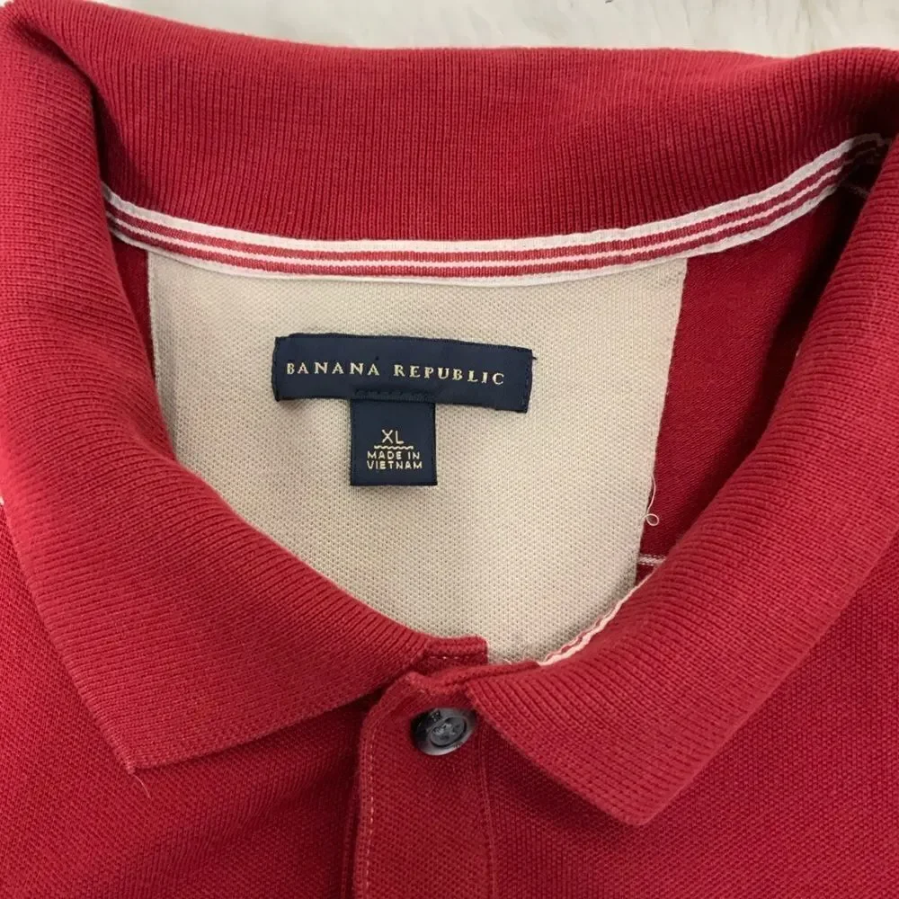 Men’s Banana Republic short sleeve polo